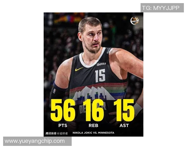 约基奇三双创历史新高掘金稳居西部榜首荣耀时刻