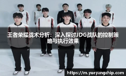 王者荣耀战术分析：深入探讨JDG战队的控制策略与执行效果